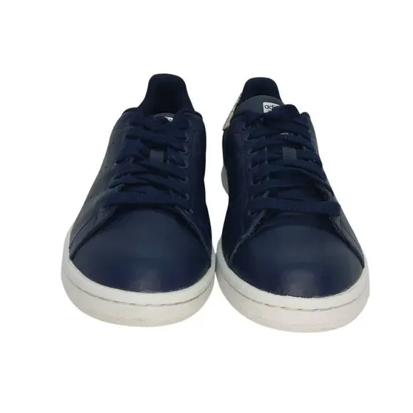 ADIDAS STAN SMITH Women's Leather Snake Print Blue Sneakers - Size: 9 - Picture 2 of 6